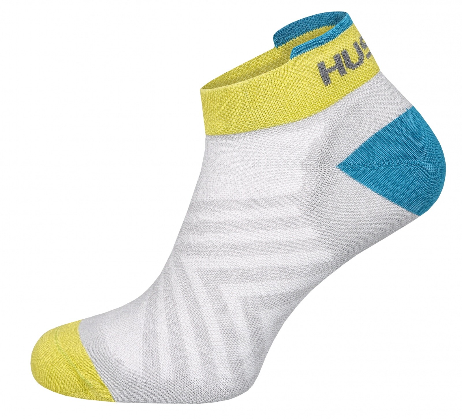 Husky Ponožky Sport grey/green Velikost: L (41-44)