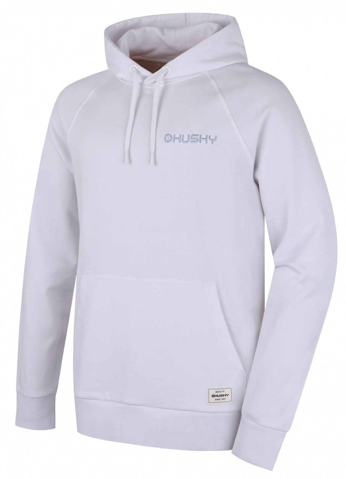 Husky Pánská bavlněná mikina Buggy M white Velikost: L