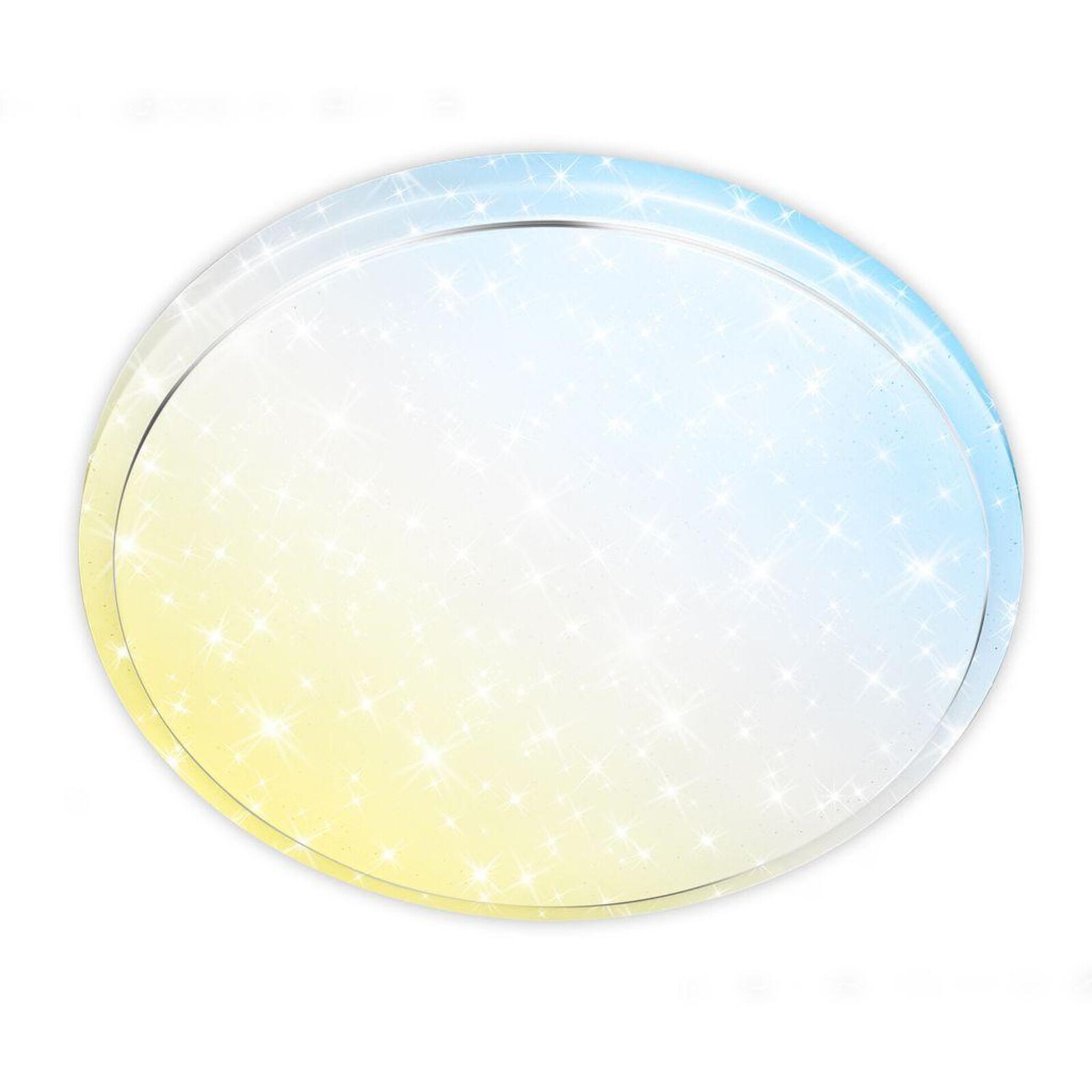Stropní LED svítidlo BRILONER Star A průměr 48cm 19,5W stmívatelné dálkovým ovladačem CCT bílé 3869016