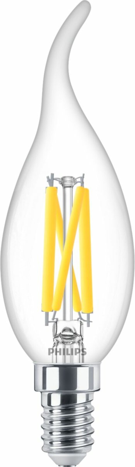 Philips MASTER Value LEDCandle DT 3.4-40W E14 927 BA35 CLEAR GLASS