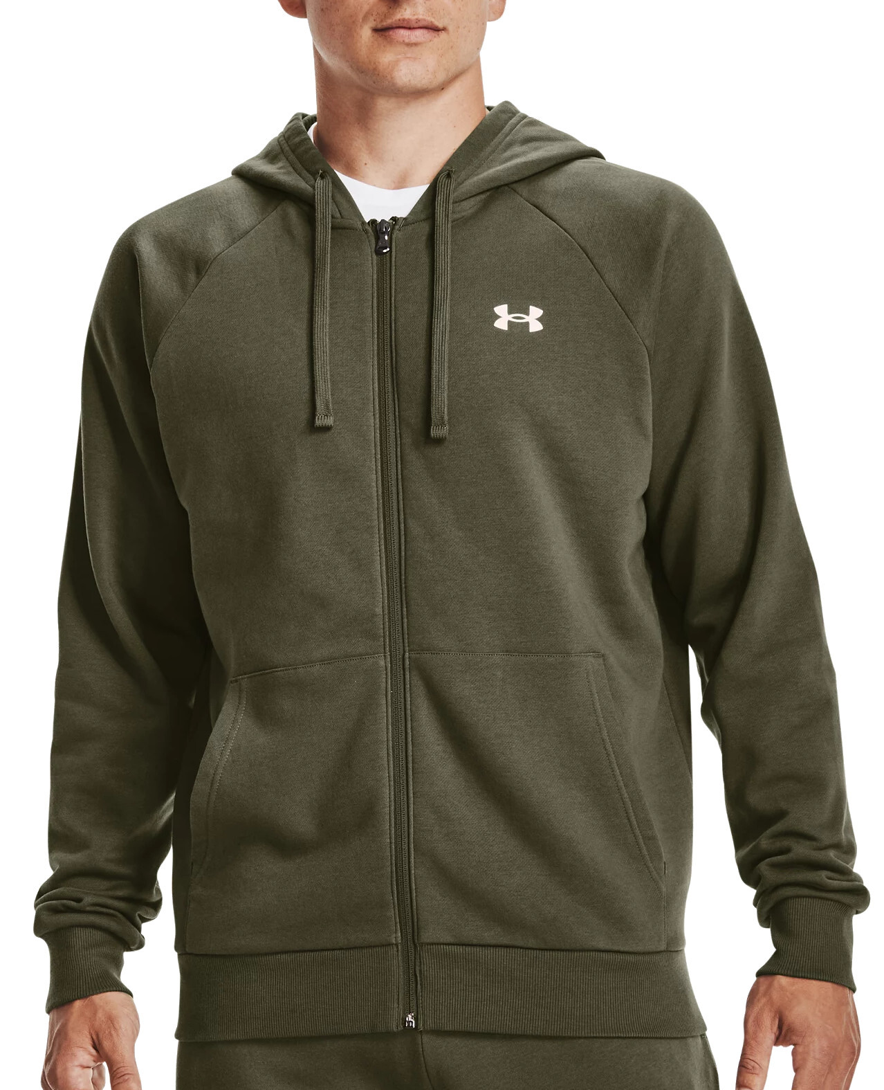 Mikina s kapucí Under Armour UA Rival Cotton FZ Hoodie
