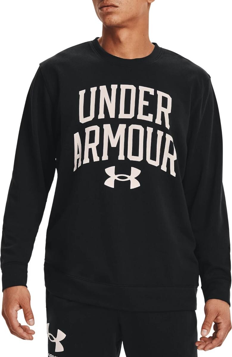 Triko Under Armour UA RIVAL TERRY CREW-BLK