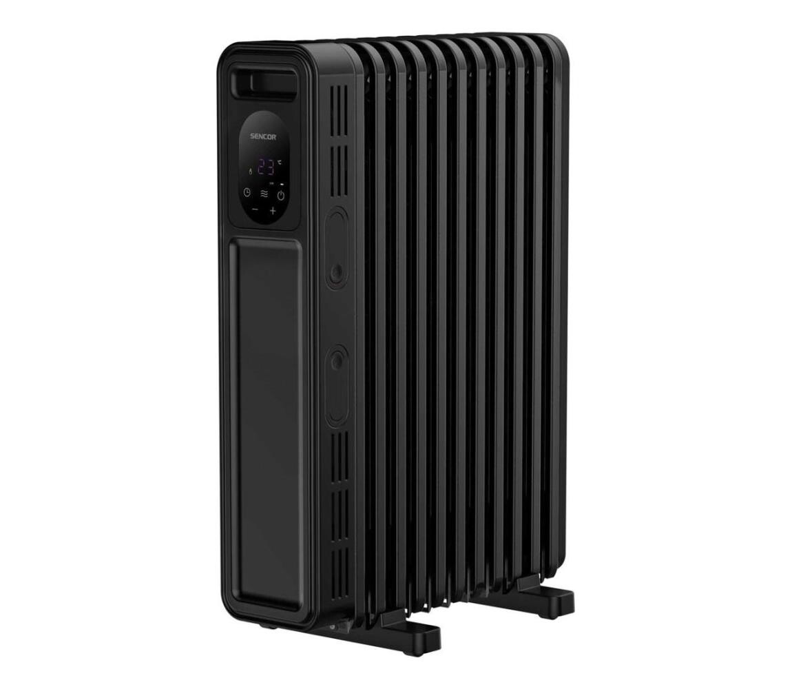Sencor - Olejový ohřívač s 11 žebry 1000/2300W/230V černá + DO 41024331