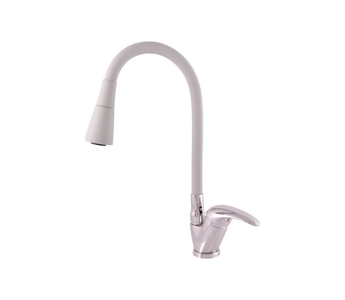 RAV Slezák SA006.0/13S - Dřezová baterie SAZAVA 35,6 cm šedá/lesklý chrom SA006.0/13S