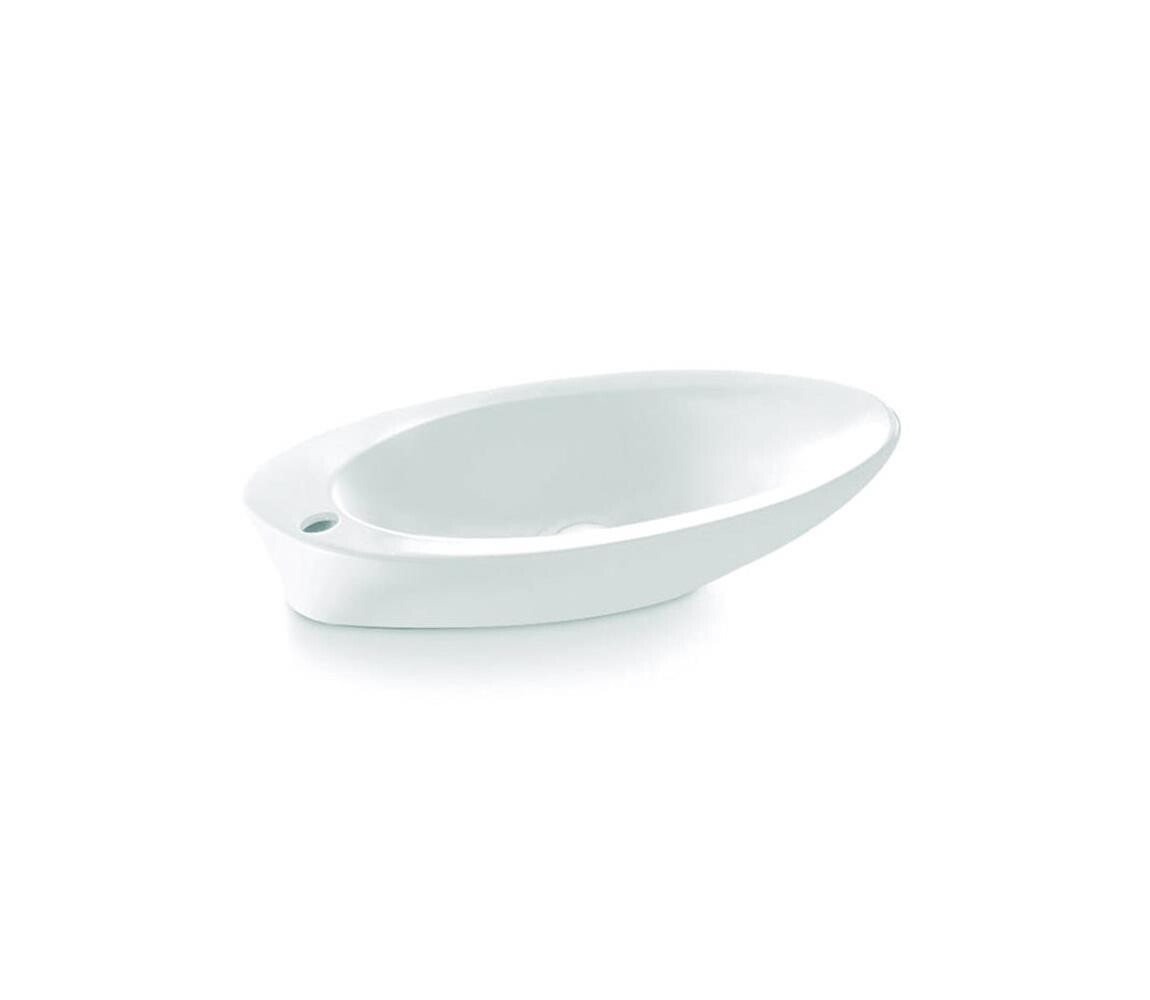 Bathco 4020 - Umyvadlo na desku PURE 62x37 cm porcelán/bílá 4020