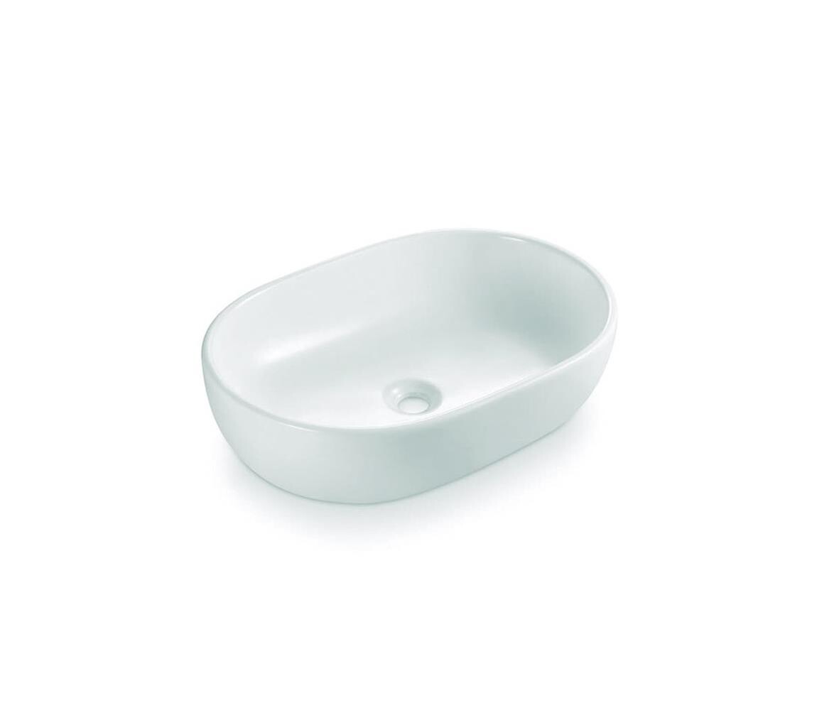 Bathco 4037 - Umyvadlo na desku TOULOUSE 59x41,5 cm porcelán/bílá 4037