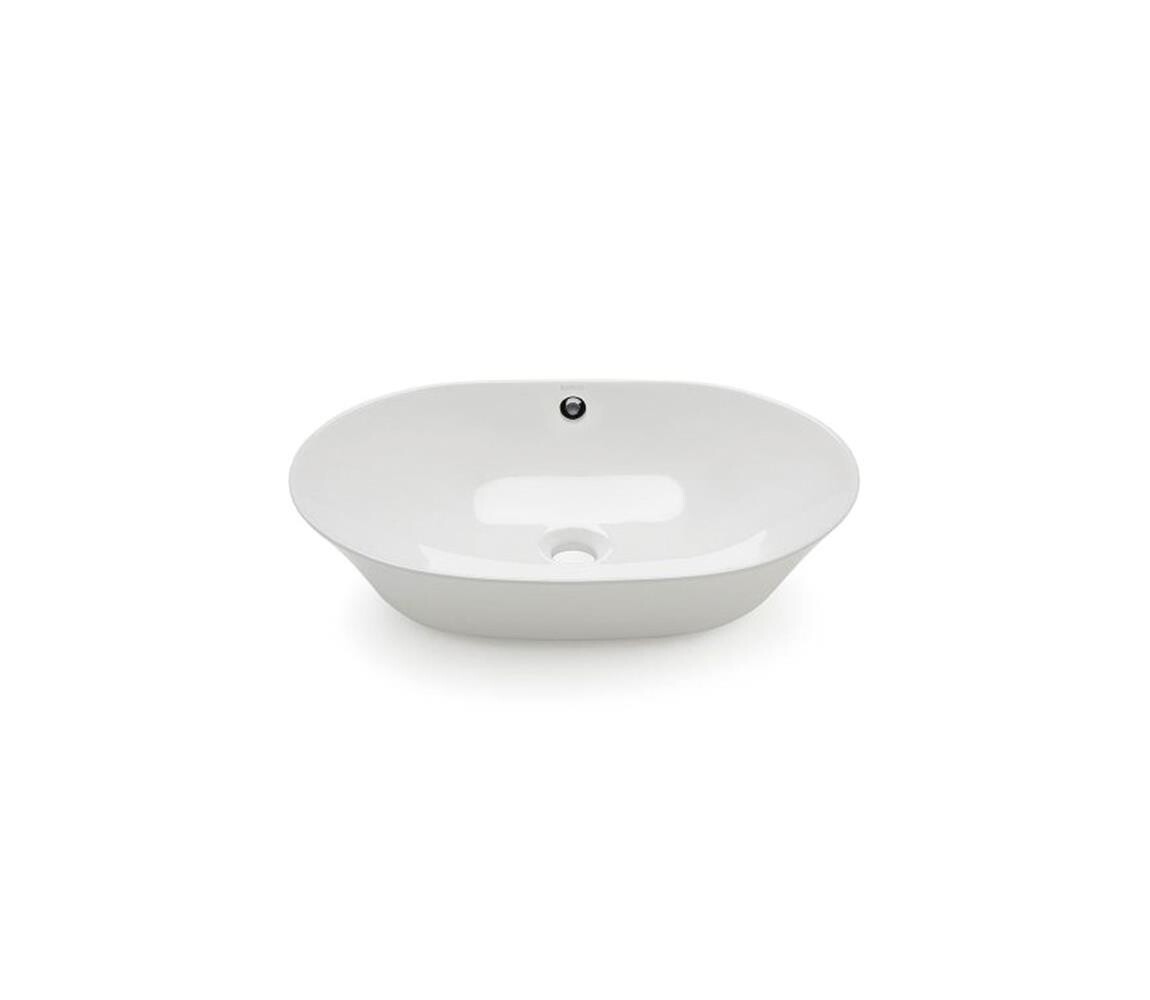 Bathco 4038 - Umyvadlo na desku TOULOUSE 59x42 cm porcelán/bílá 4038