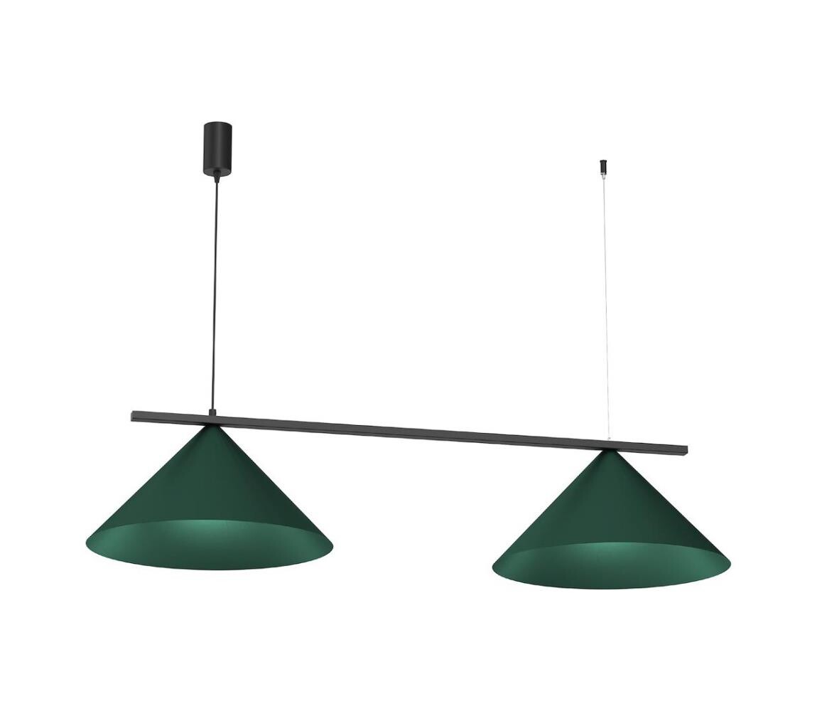 Lustr na lanku CAPITAL 2xGX53/15W/230V zelená MLP1529