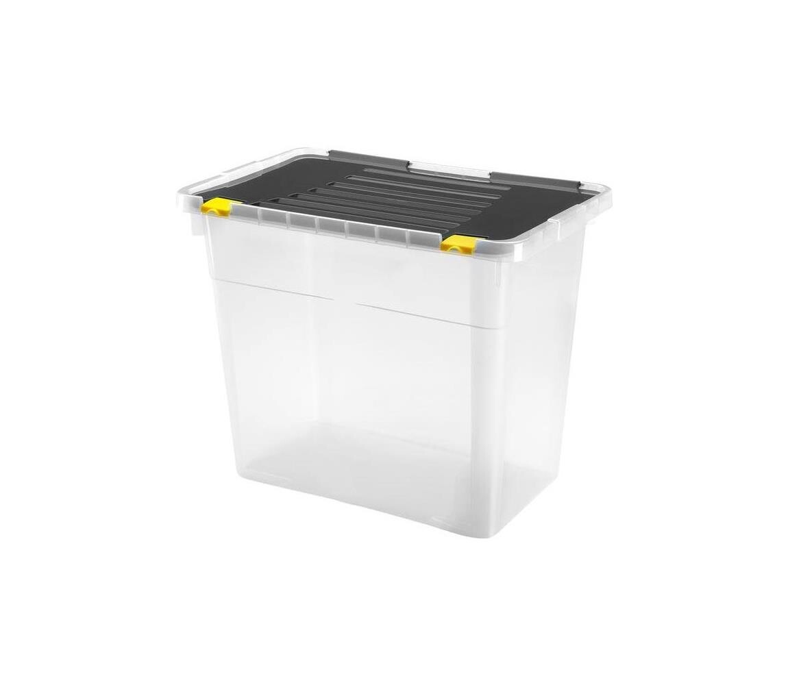 UTC Úložný box DRAGON 72 l černá/čirá HDR658