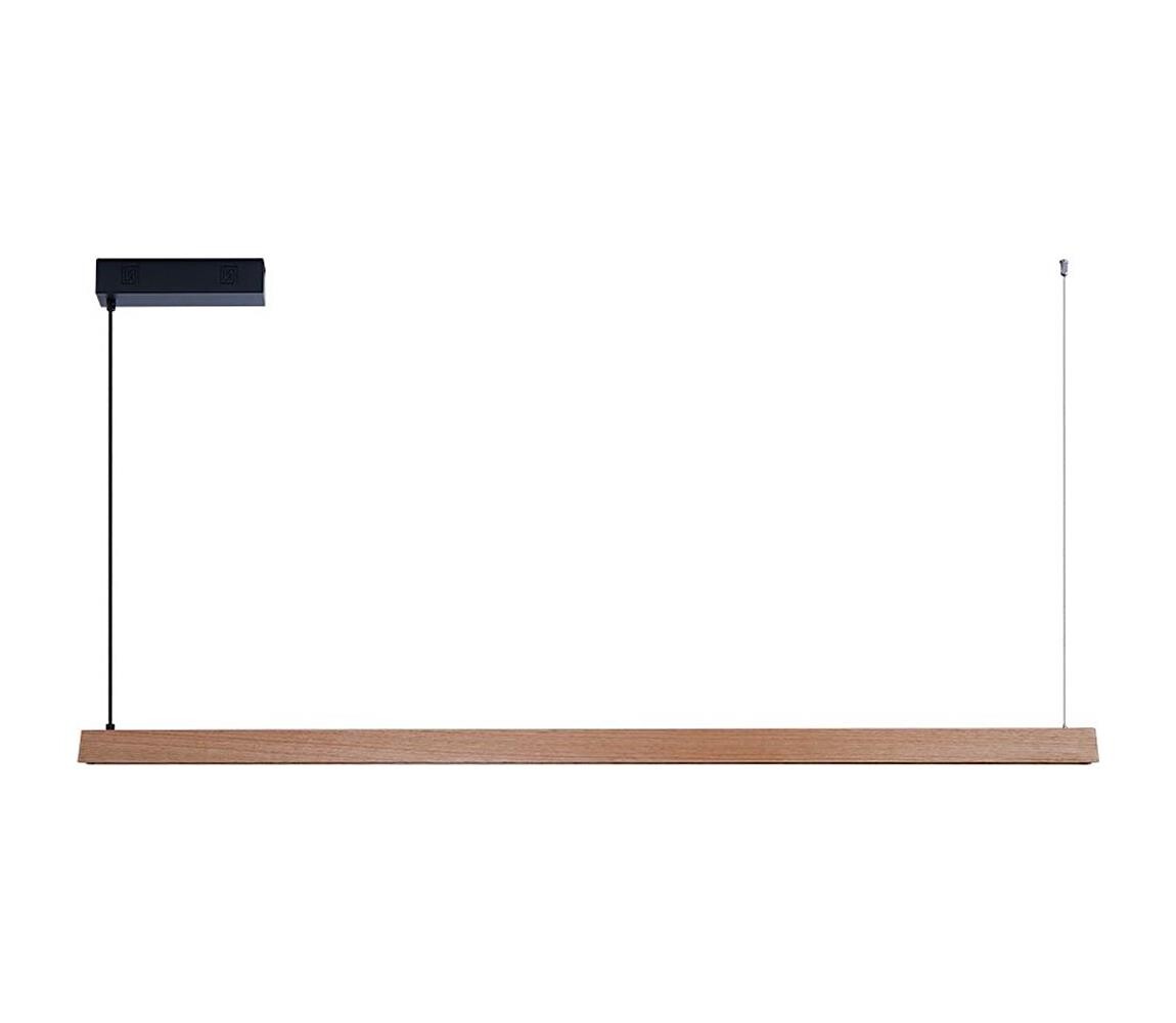 NEO 07304L - LED Stm lustr na lanku MADEIRA 33W/230V Wi-Fi Tuya 152 cm dub 07304L