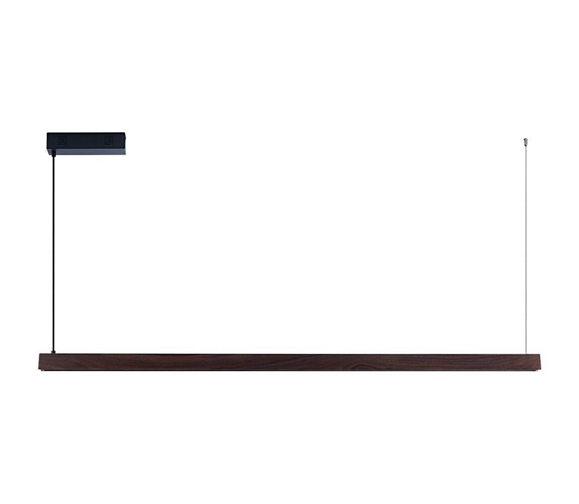 NEO 07301L-LED Stm lustr na lanku MADEIRA 33W/230V Wi-Fi Tuya 152 cm ořech 07301L