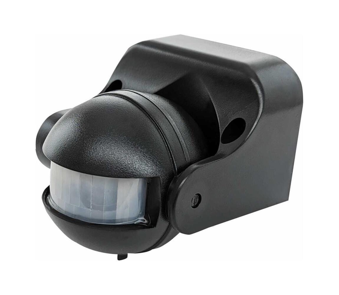 Greenlux Venkovní senzor pohybu PIR 1200W/230V IP44 černá
