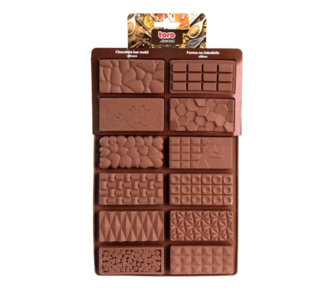 UTC Silikonová forma na čokoládu TORO hnědá 268825