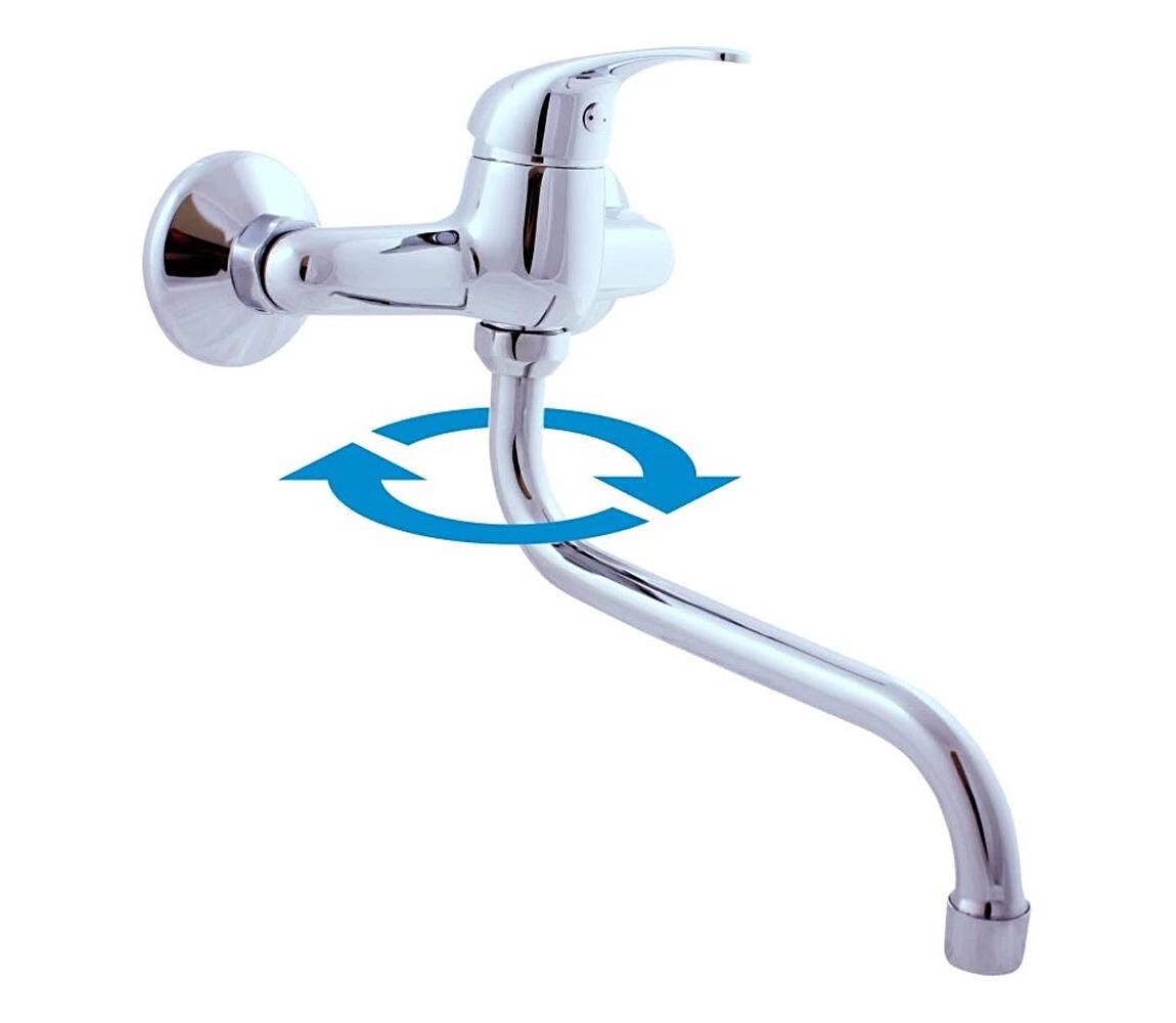 RAV Slezák SA001.5/21 - Dřezová/umyvadlová baterie SAZAVA lesklý chrom SA001.5/21