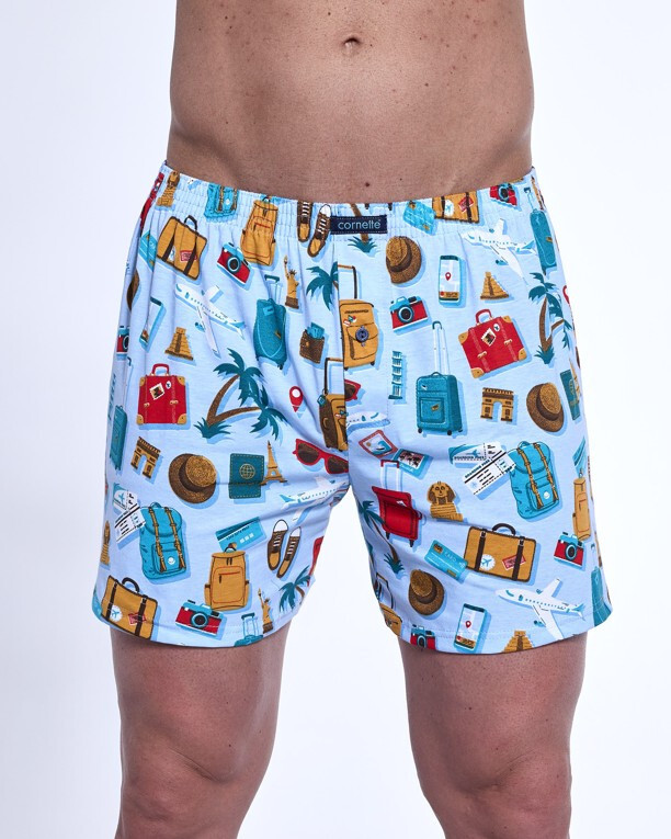 Pánské trenky Cornette Classic nadrozměr vícebarevné (011/169) 5XL, trenýrky