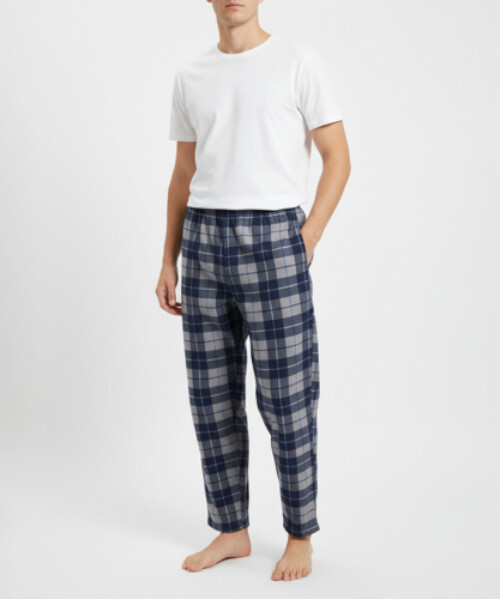 Pánské kalhoty na spaní Gianvaglia vícebarevné (752/grey) M