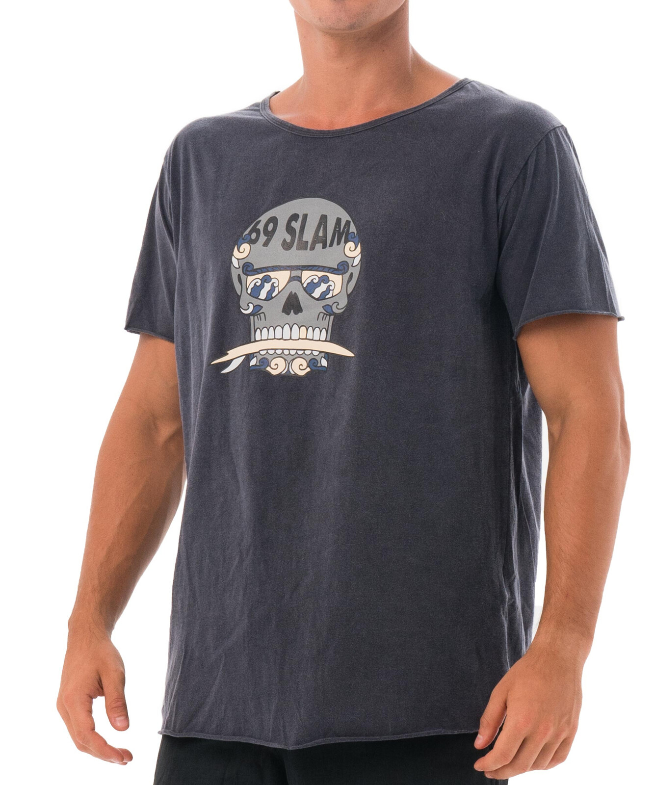 Pánské tričko 69SLAM OFF TO SEA STONE (MTBOTA-BS) L