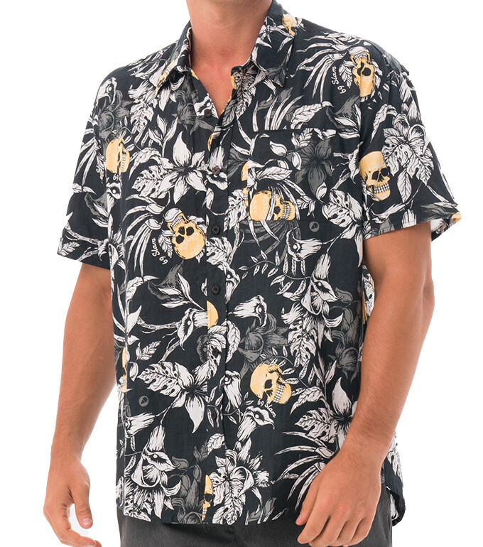 Pánská košile 69SLAM WILD GARDEN (MSHWGN-YL) S