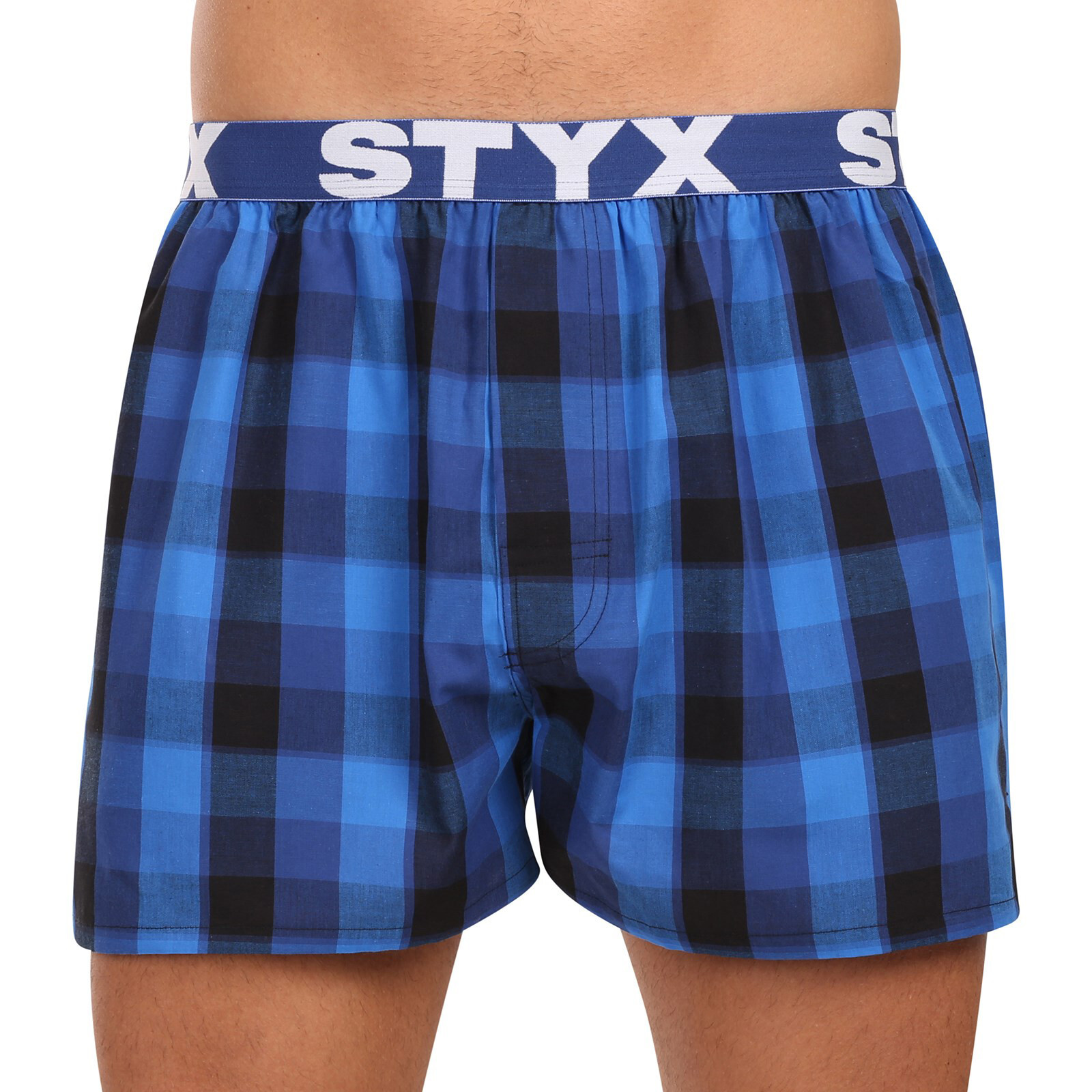 Pánské trenky Styx sportovní guma vícebarevné (B0103) XL, trenýrky