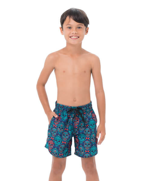 Dětské plavky 69SLAM SKULLNAMENT ELASTIC (KVBSKN-PM) 116