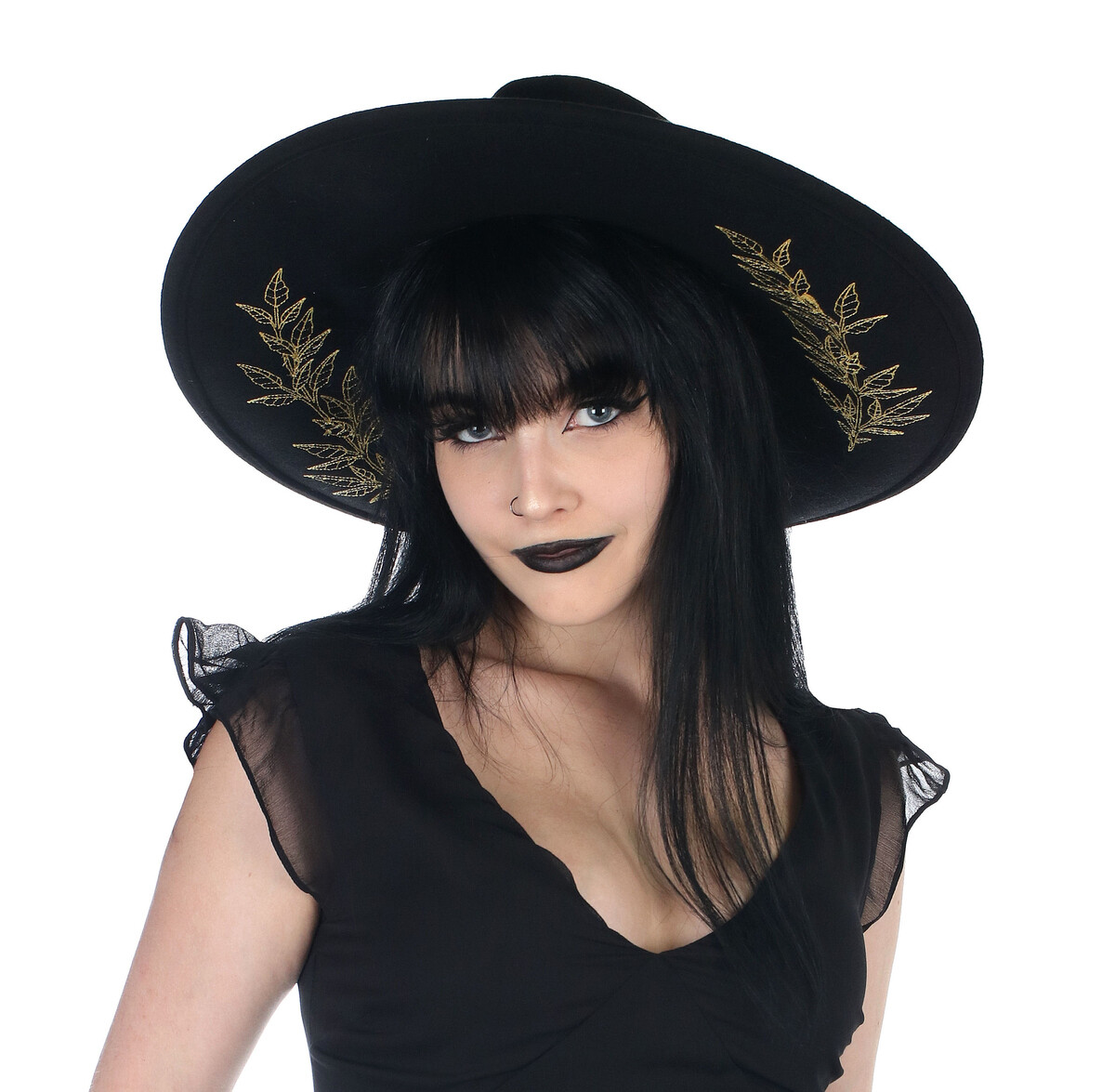 klobouk KILLSTAR - Witch Brim - Black