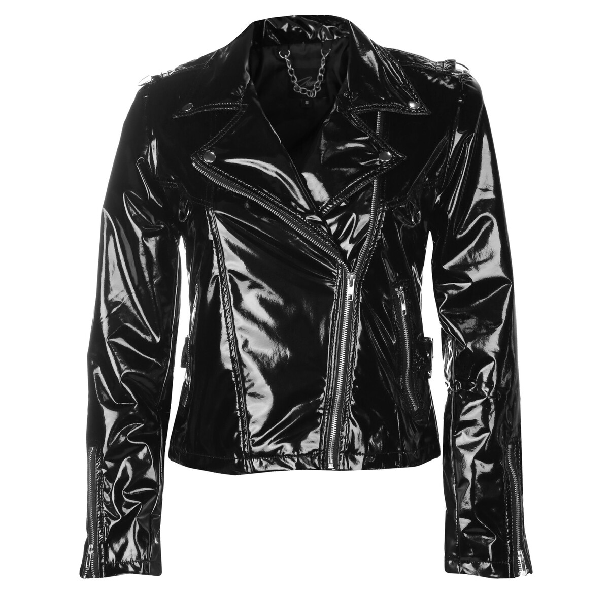 bunda dámská BLACK PISTOL - Biker - Black S