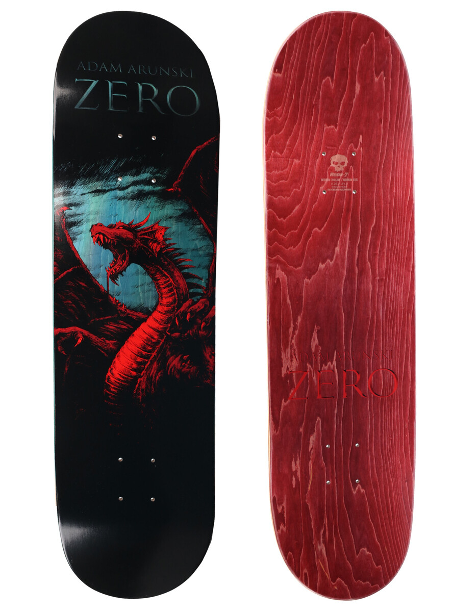 skateboard Arunski Dragon - ZERO 8.250