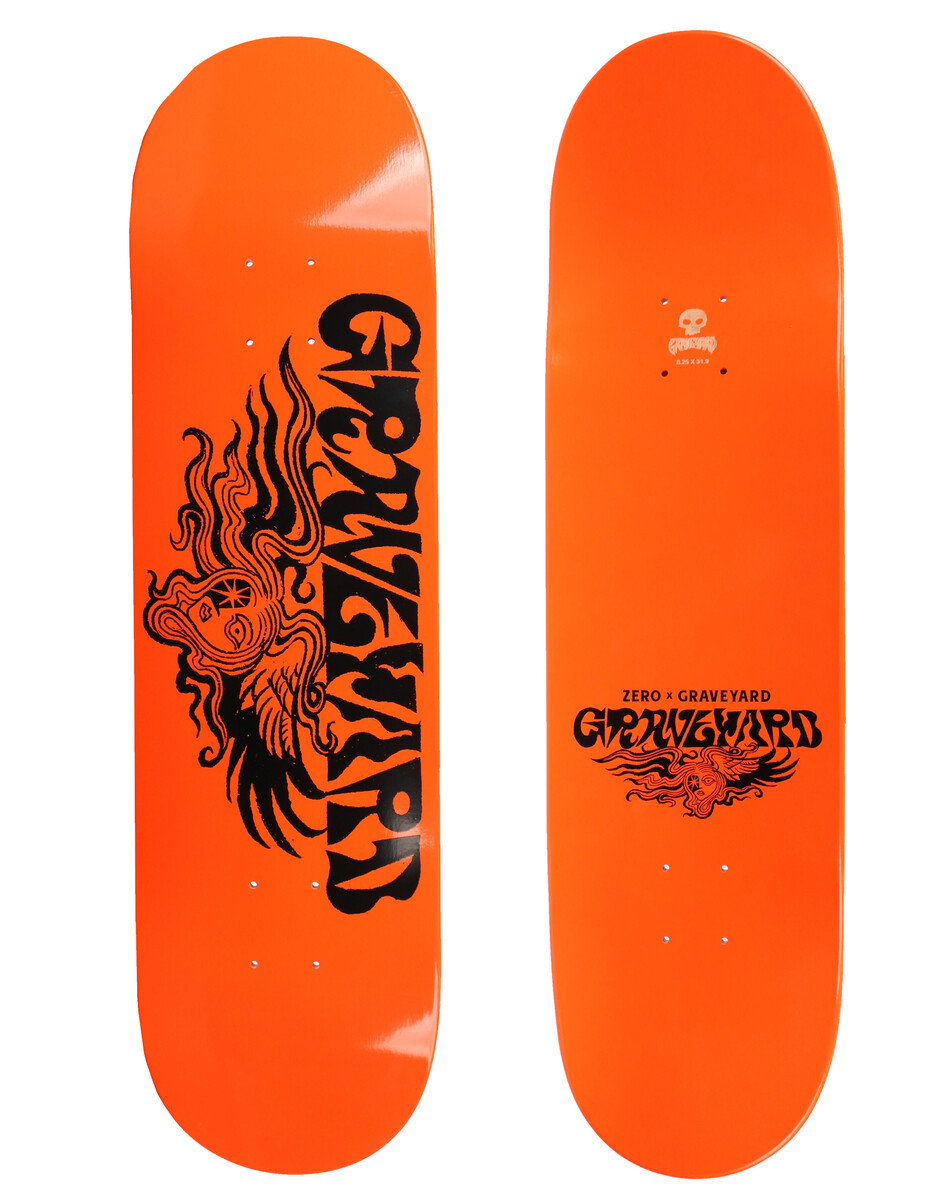 skateboard Graveyard X Zero Medusa - ZERO 8.250