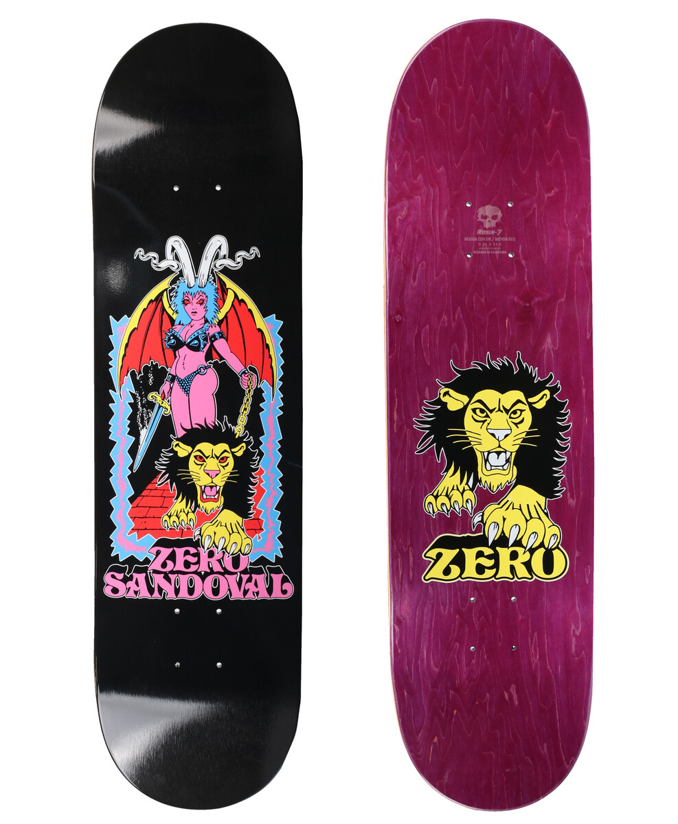 skateboard Sandoval Lion Queen - ZERO 8.250