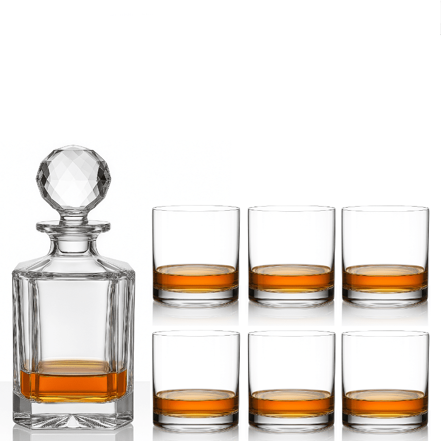 Dekorant Crystal Bohemia whisky set Blank 1+6