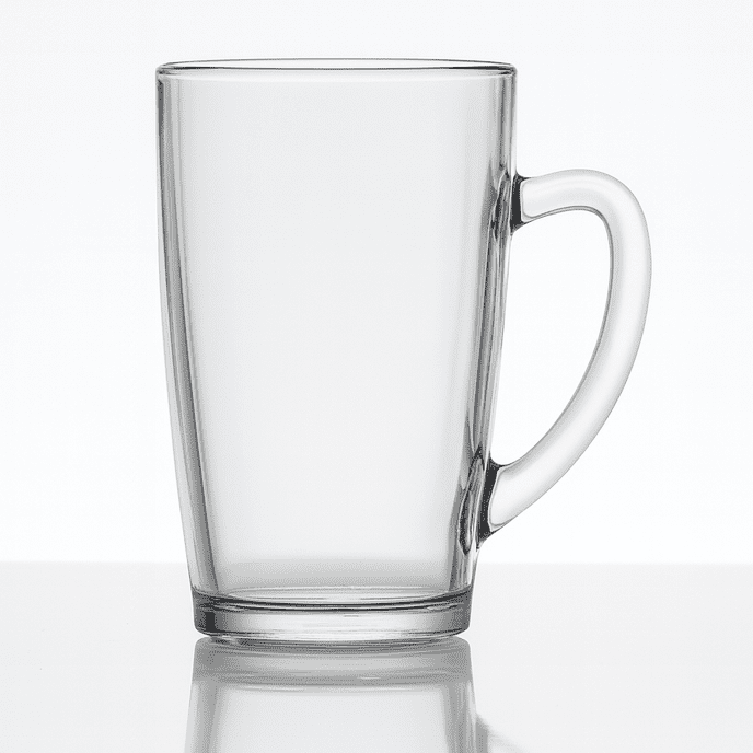 Sahm skleněný hrnek na latté Basic 400 ml 1KS