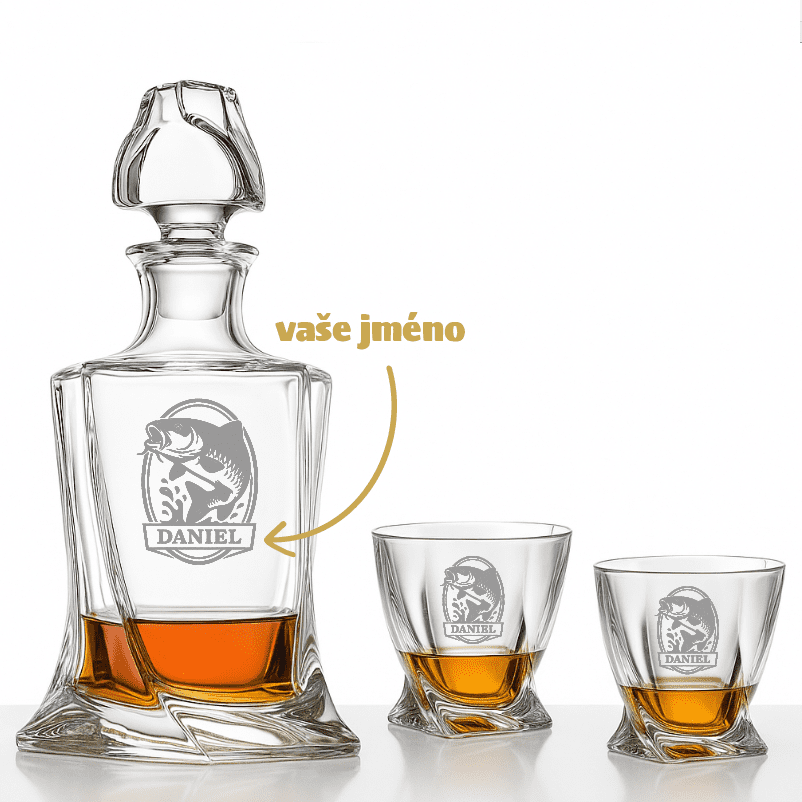 Dekorant Whisky set pro rybáře Quadro 1+2