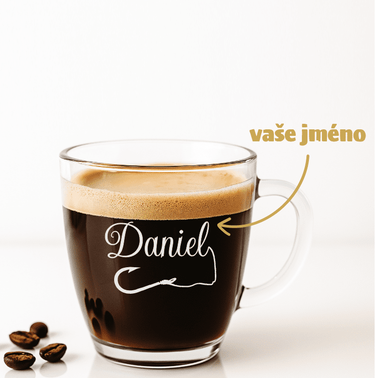 Dekorant Hrneček na kávu a čaj pro rybáře Aqua 215 ml 1KS