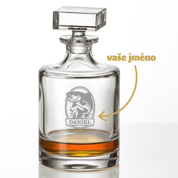 Dekorant Karafa na lihoviny pro rybáře 500 ml