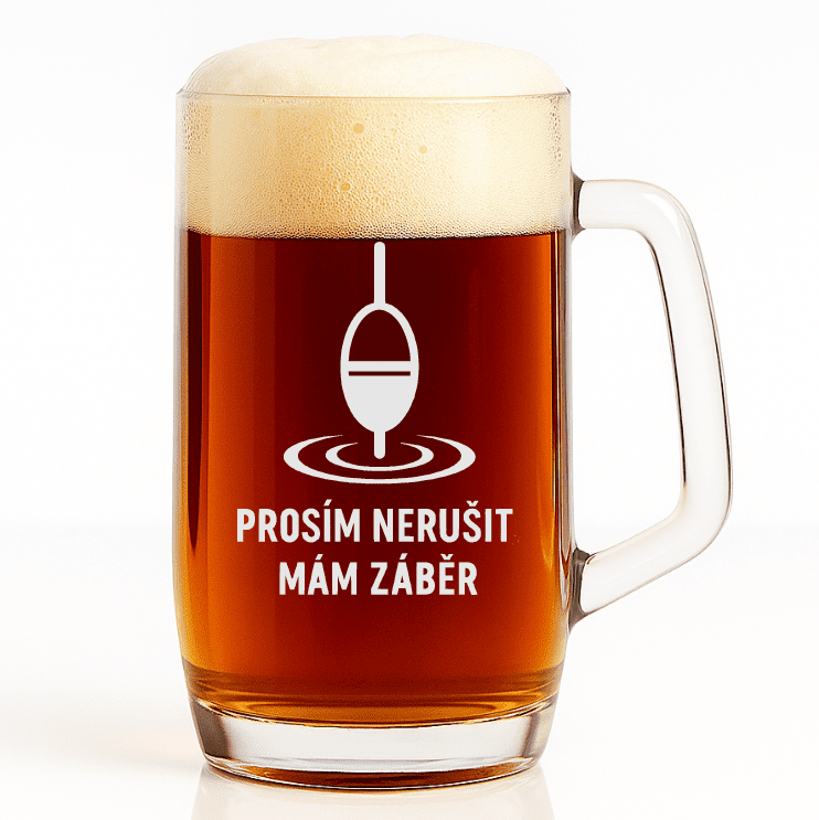 Dekorant Pivní třetinka pro rybáře Ludwig 300 ml 1KS