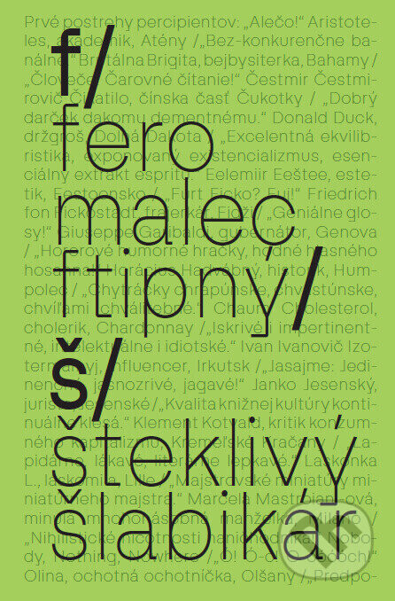 Šteklivý šlabikár - Fero Malec Ftipný