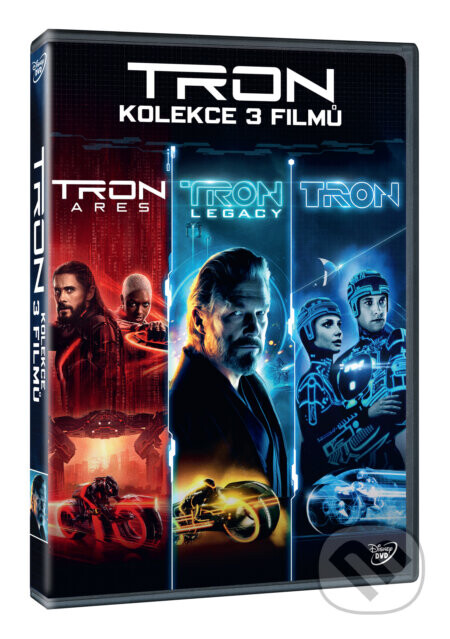 Tron kolekce 3 filmů 3DVD DVD