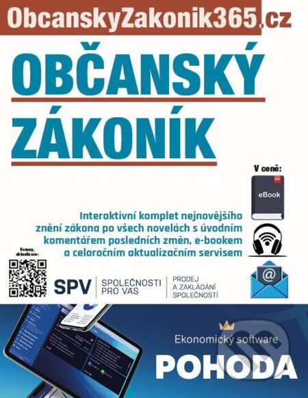 Občanský zákoník s úvodním komentářem změn - -