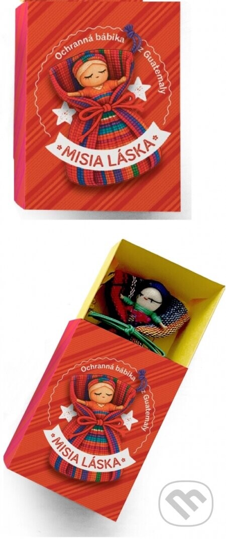 Misia Láska - Ochranná bábika z Guatemaly (modern) - neuvedený autor