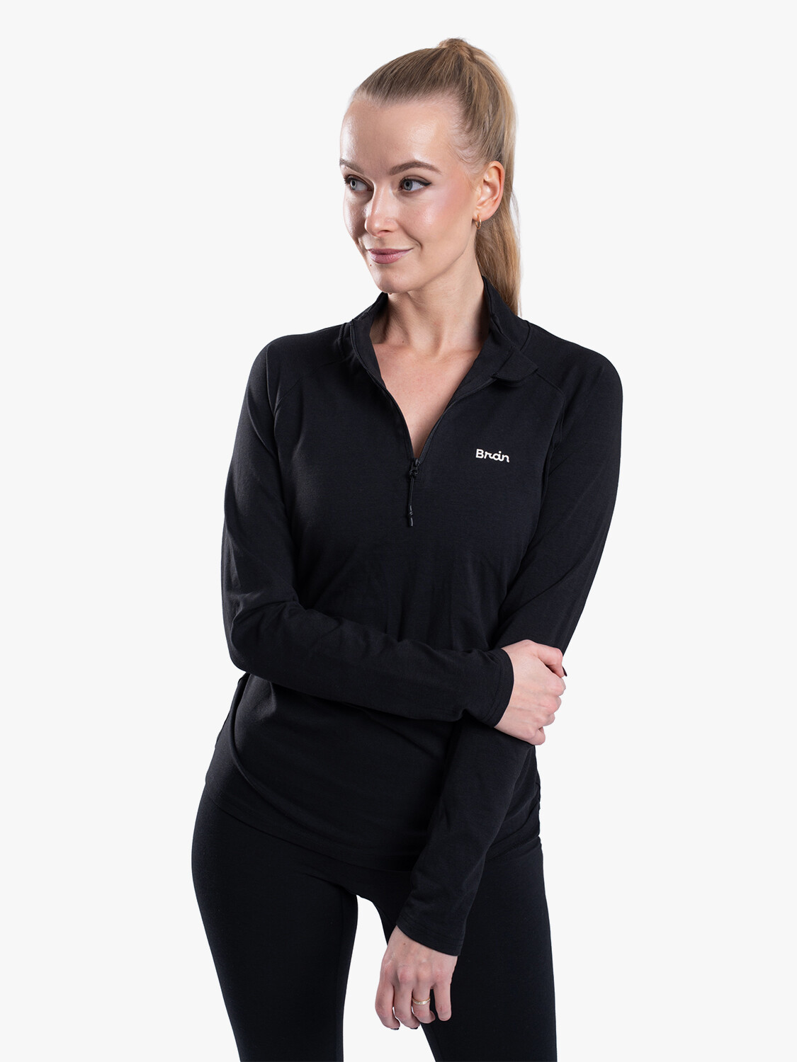 BrainMax Brain unisex funkční tričko, černé Velikost: XL