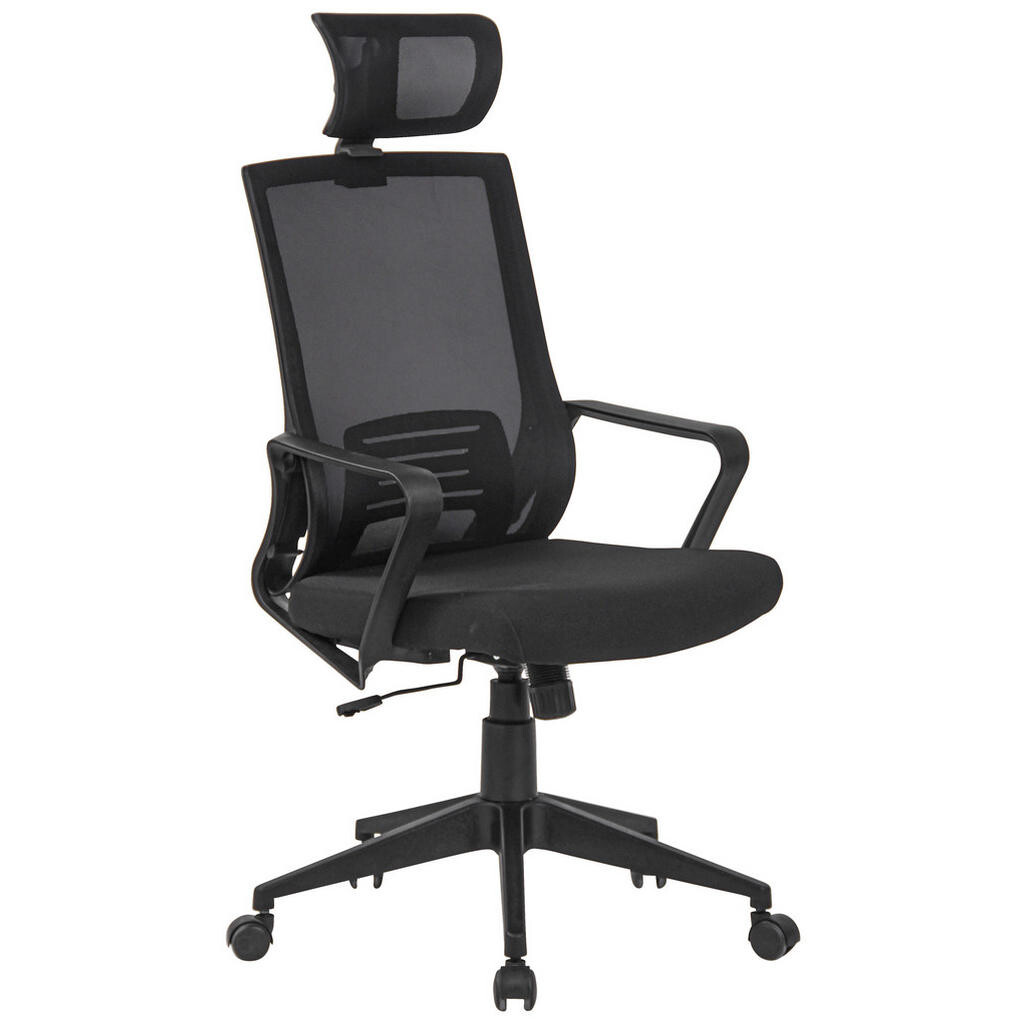 Cantus OTOČNÁ ŽIDLE, síťovina, tkaná látka, černá