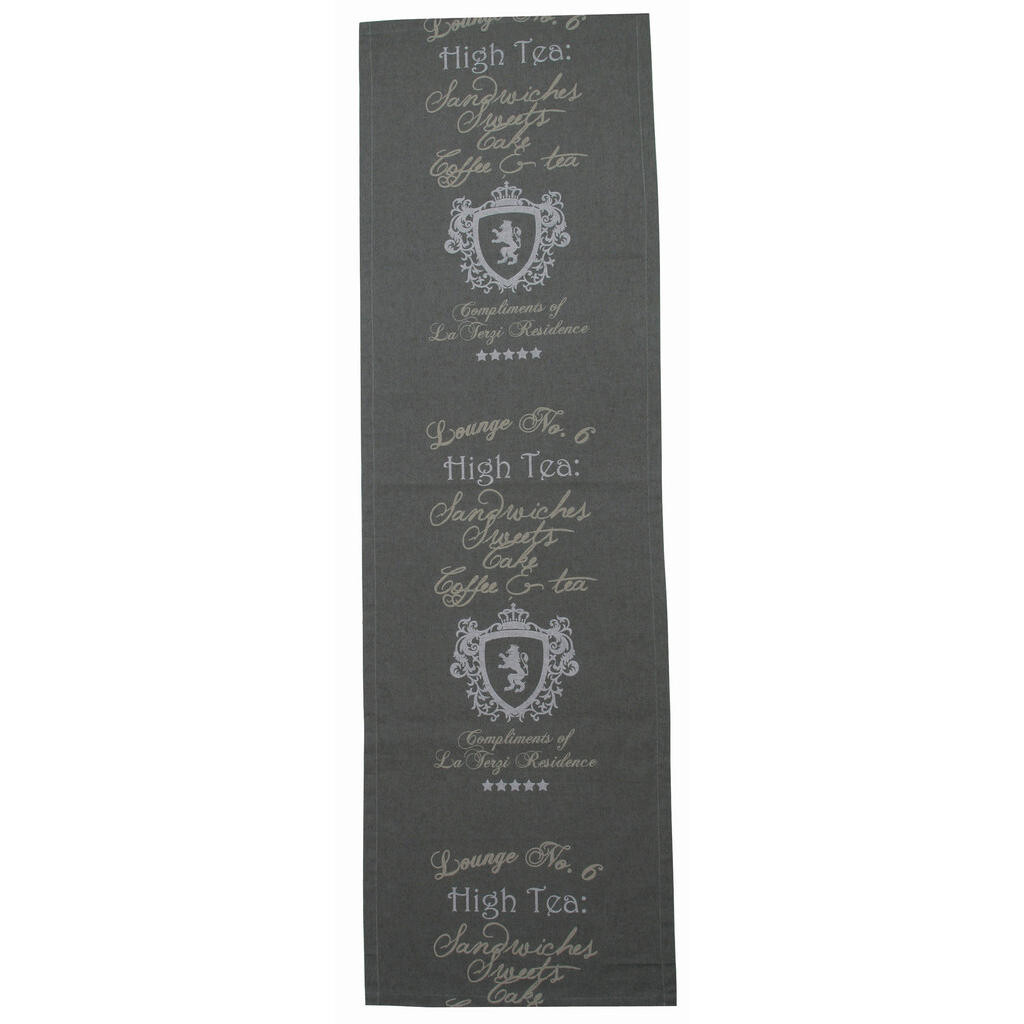 BĚHOUN NA STŮL, 40/130 cm, antracitová