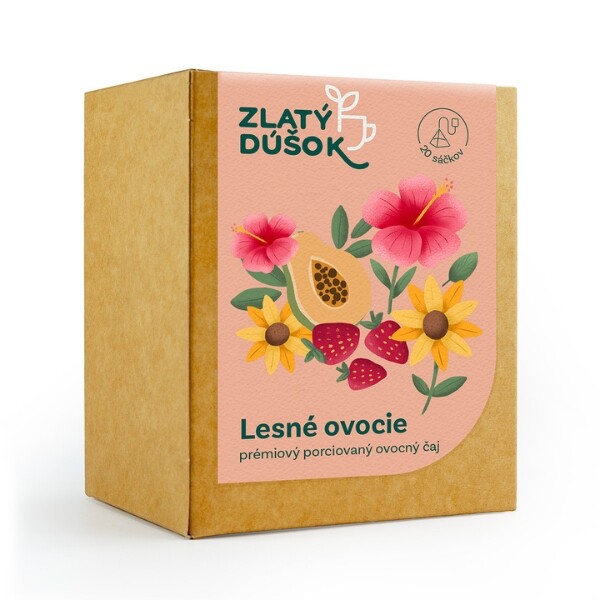 Porcovaný čaj Zlatý Doušek – Lesní ovoce 80 g