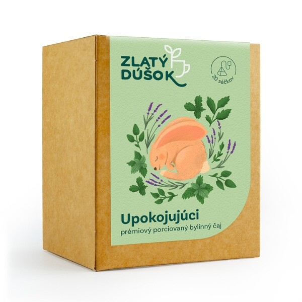 Porcovaný čaj Zlatý Doušek – Uklidňující 40 g
