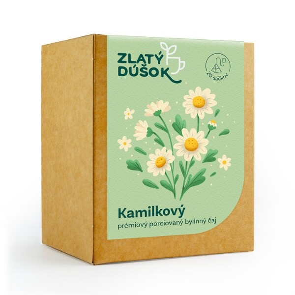 Porcovaný čaj Zlatý Doušek – Heřmánkový 40 g
