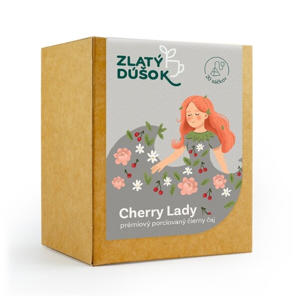 Porcovaný čaj Zlatý Doušek – Cherry Lady 45 g