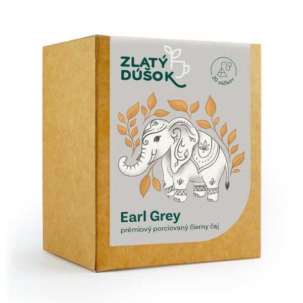 Porcovaný čaj Zlatý Doušek – Earl Grey 45 g