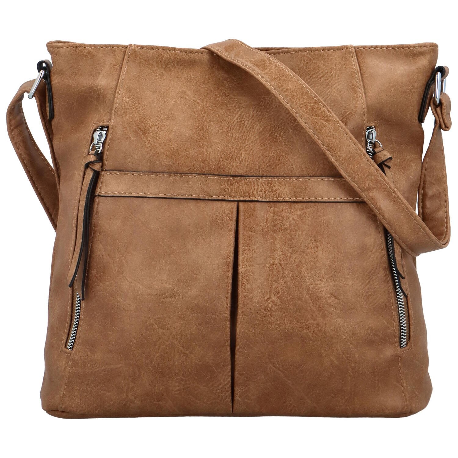 Dámská crossbody kabelka khaki - Firenze Sabell Khaki