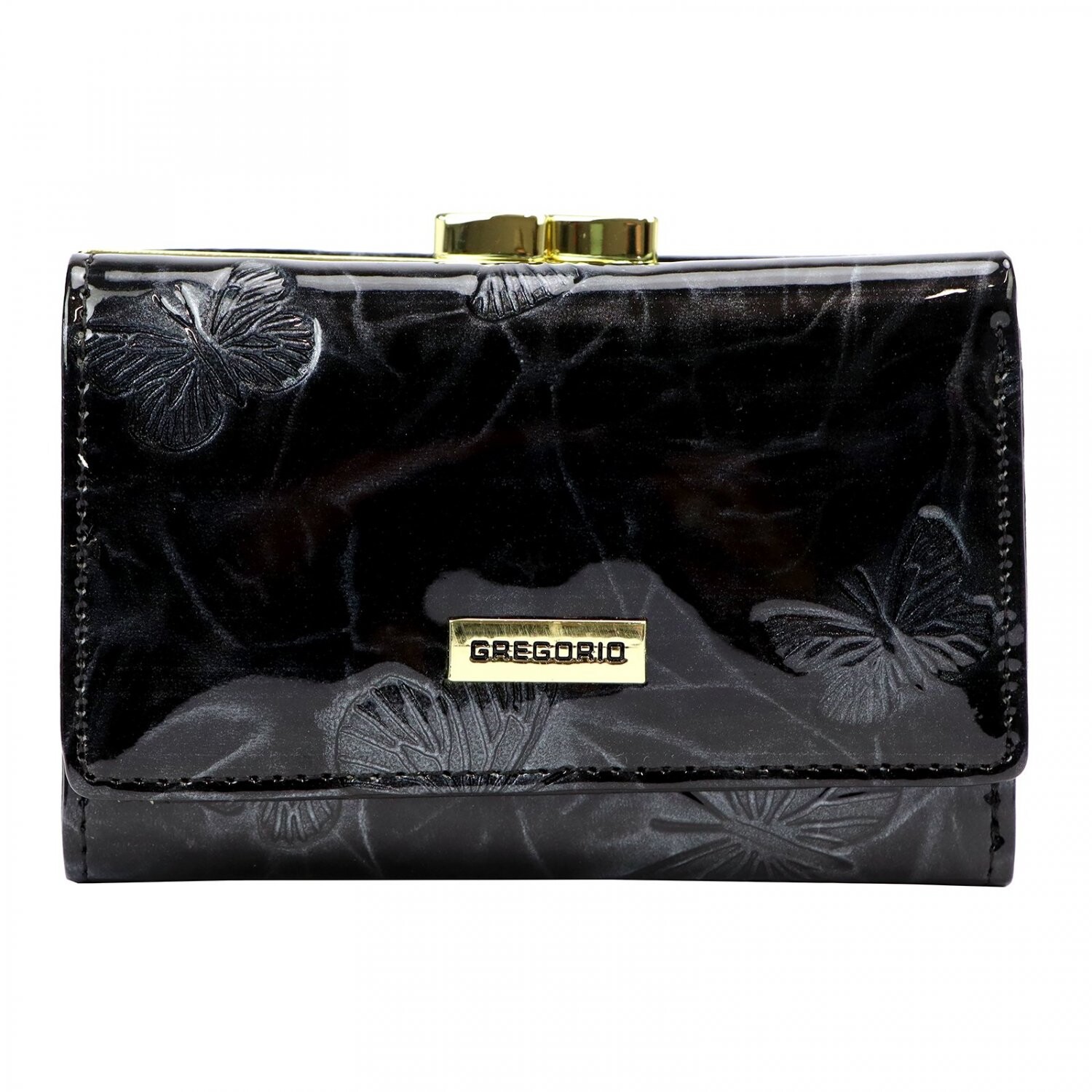 Dámská kožená peněženka černá - Gregorio Clarissa černá