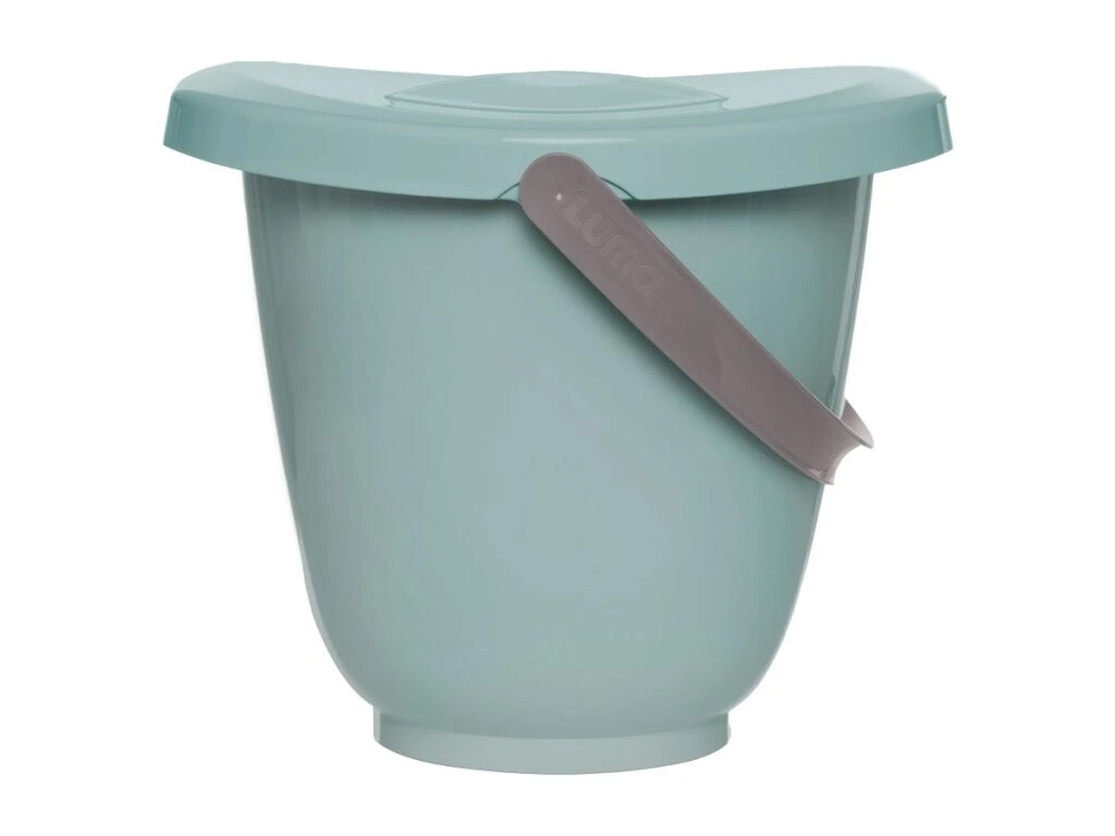 LUMA Kyblík na pleny s víkem Ice Blue